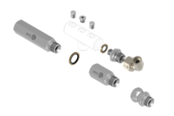 Accessory and wearing parts propeller nozzles