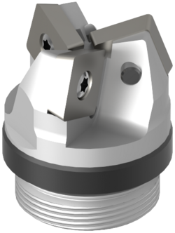 Accessory and wearing parts cutters without impact