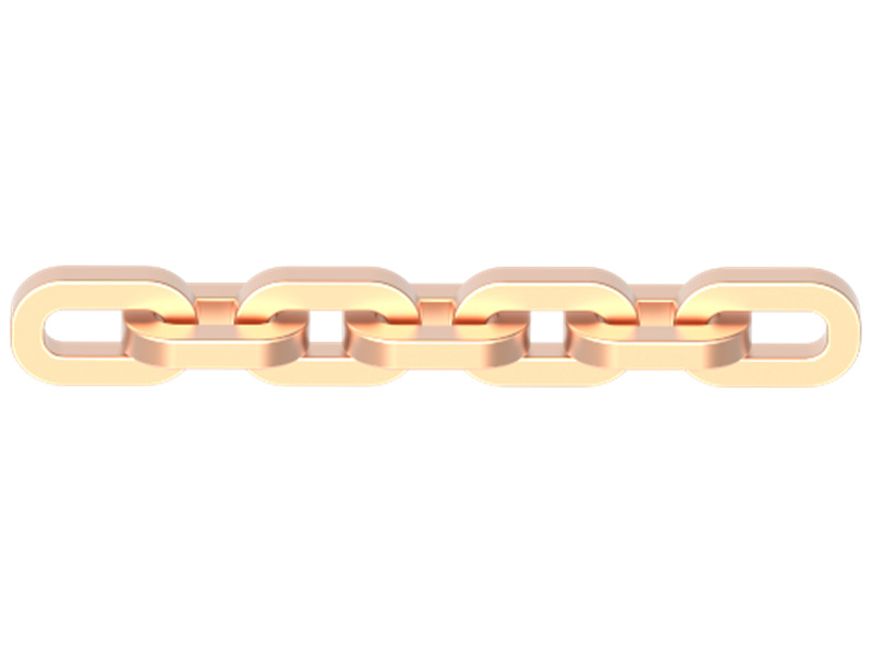 Satz Gliederkette