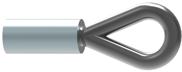 Set of wire rope loop