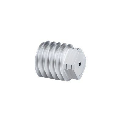 Steel nozzle inserts
