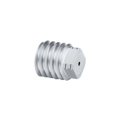 Steel nozzle inserts